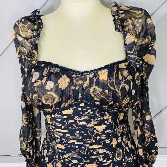 New Free People Intimately‎ Brunch Date Bodysuit Sweetheart Neckline Size S - Picture 6 of 15